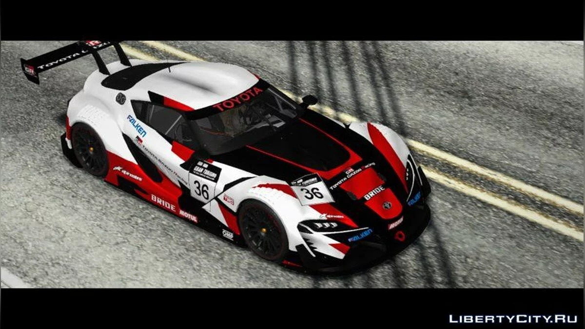 Toyota FT-1 Vision Gran Turismo GR3/GT3 2014 / GTA San Andreas