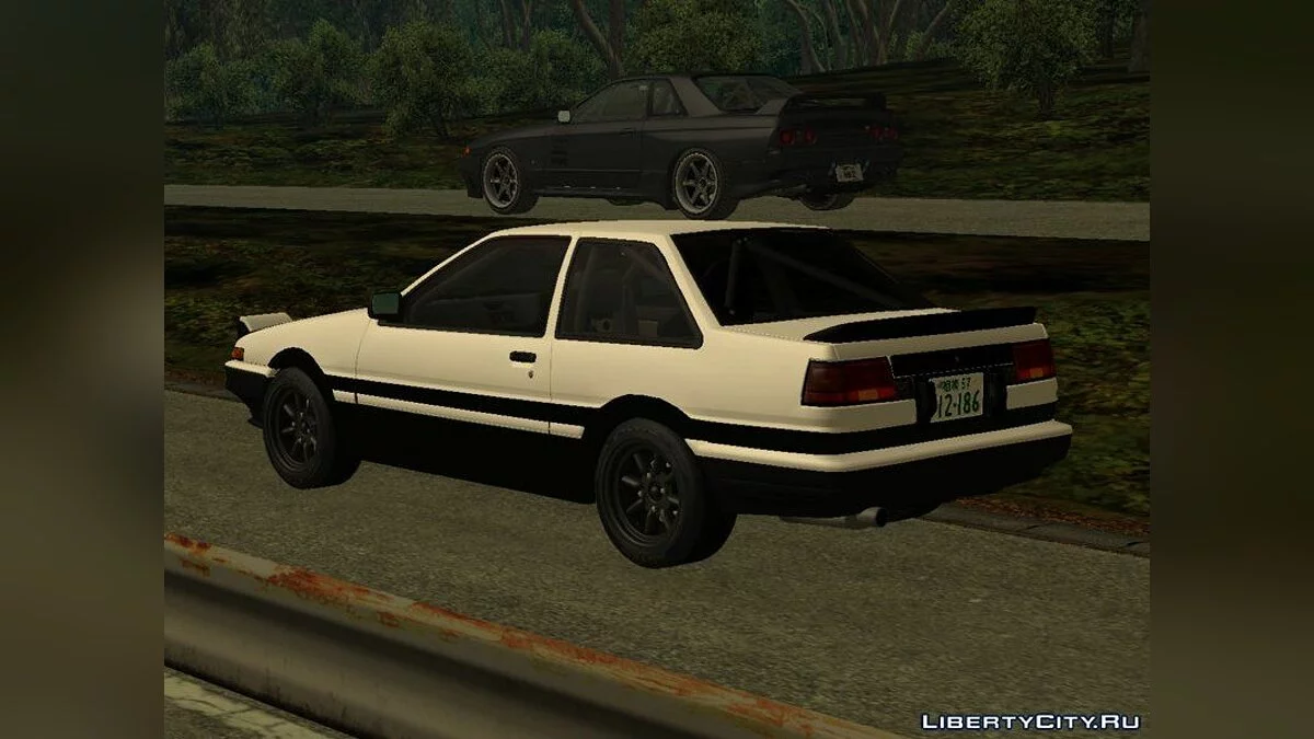 Initial D Final Stage Shinji Inui Toyota Sprinter Trueno AE86 Coupe / GTA San Andreas