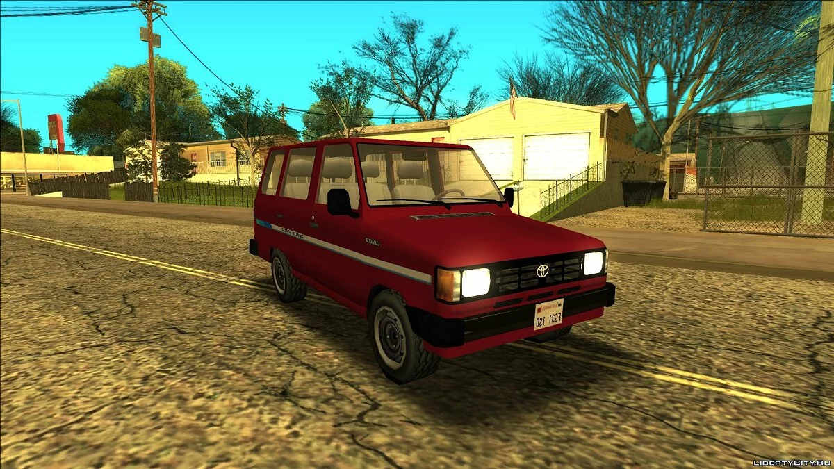 丰田Kijang KF40 / GTA San Andreas