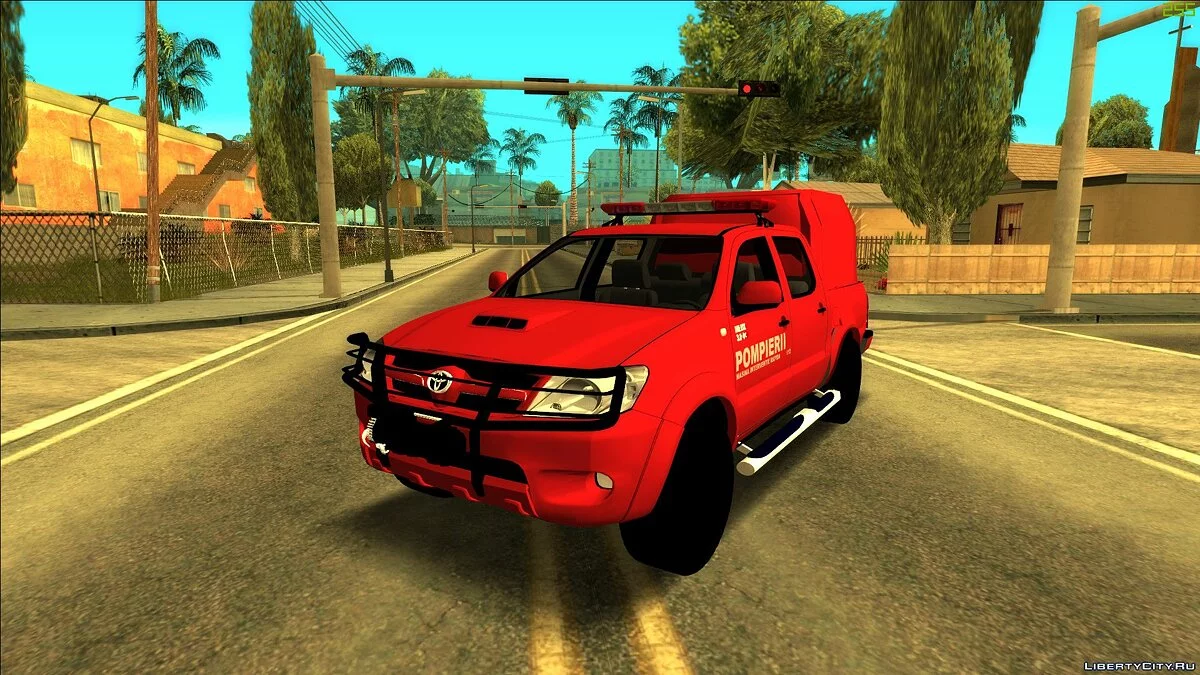 Toyota Hilux Pemadam Kebakaran / GTA San Andreas