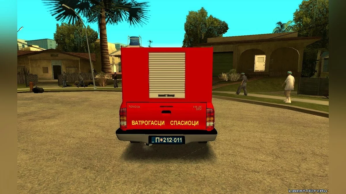Toyota Hilux Bombeiros Salvadores / GTA San Andreas