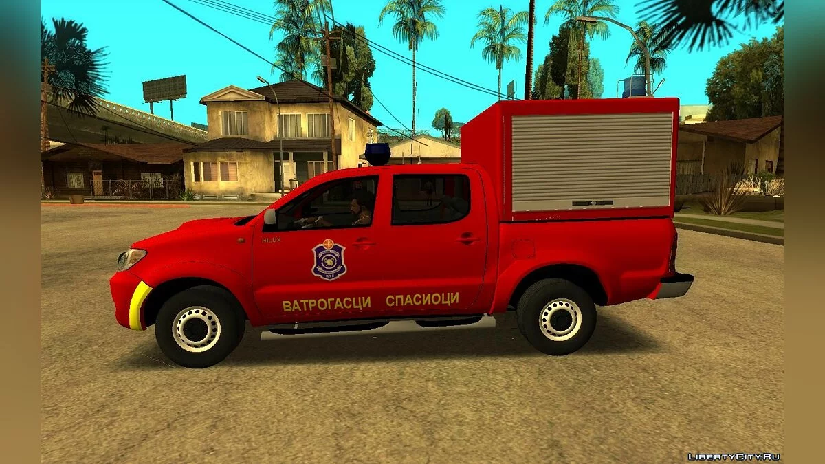 Toyota Hilux Bombeiros Salvadores / GTA San Andreas