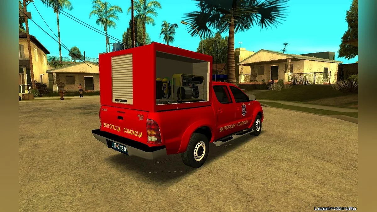Toyota Hilux Bombeiros Salvadores / GTA San Andreas