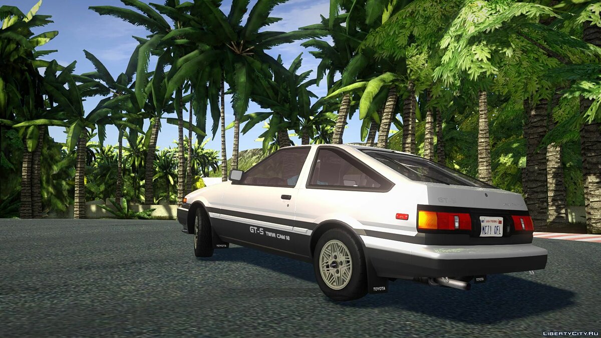 Toyota ae86 для гта 5 фото 80