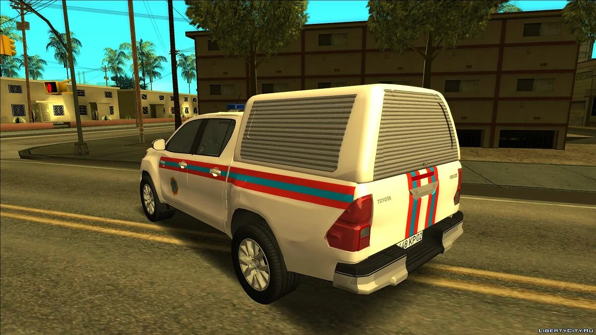 Toyota Hilux (KCS Kementerian Dalam Negeri Republik Kazakhstan) / GTA San Andreas