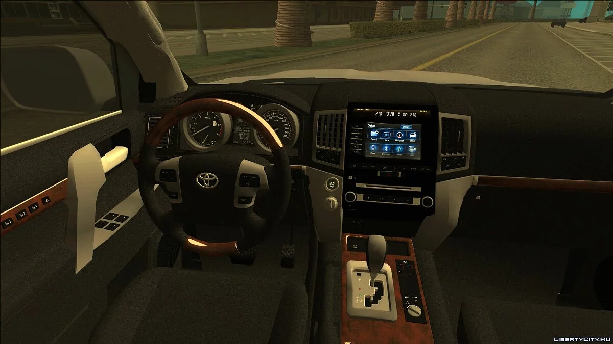 丰田陆地巡洋舰200 - 民用版 / GTA San Andreas