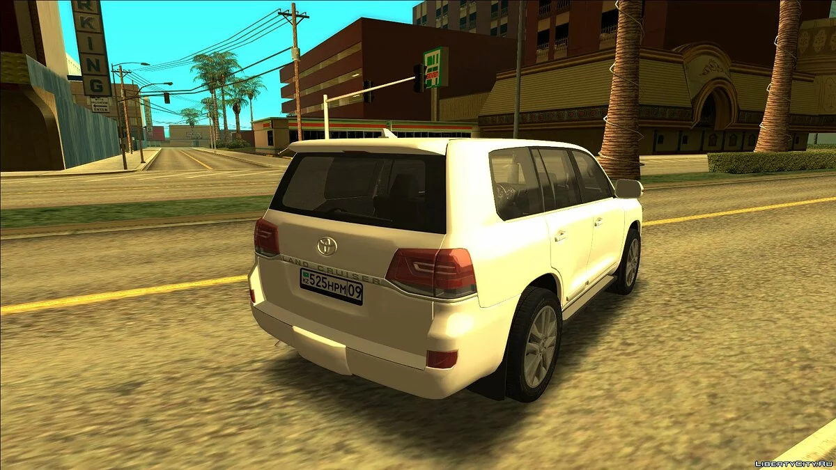 丰田陆地巡洋舰200 - 民用版 / GTA San Andreas