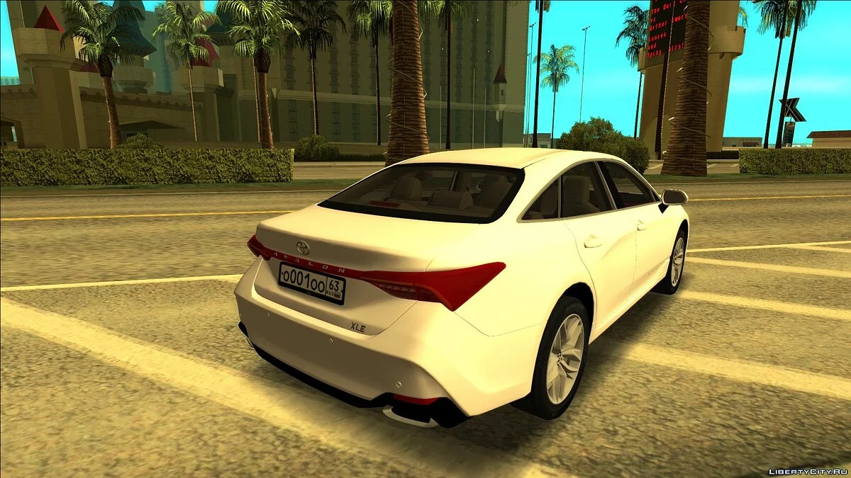 Toyota Avalon 2019 / GTA San Andreas