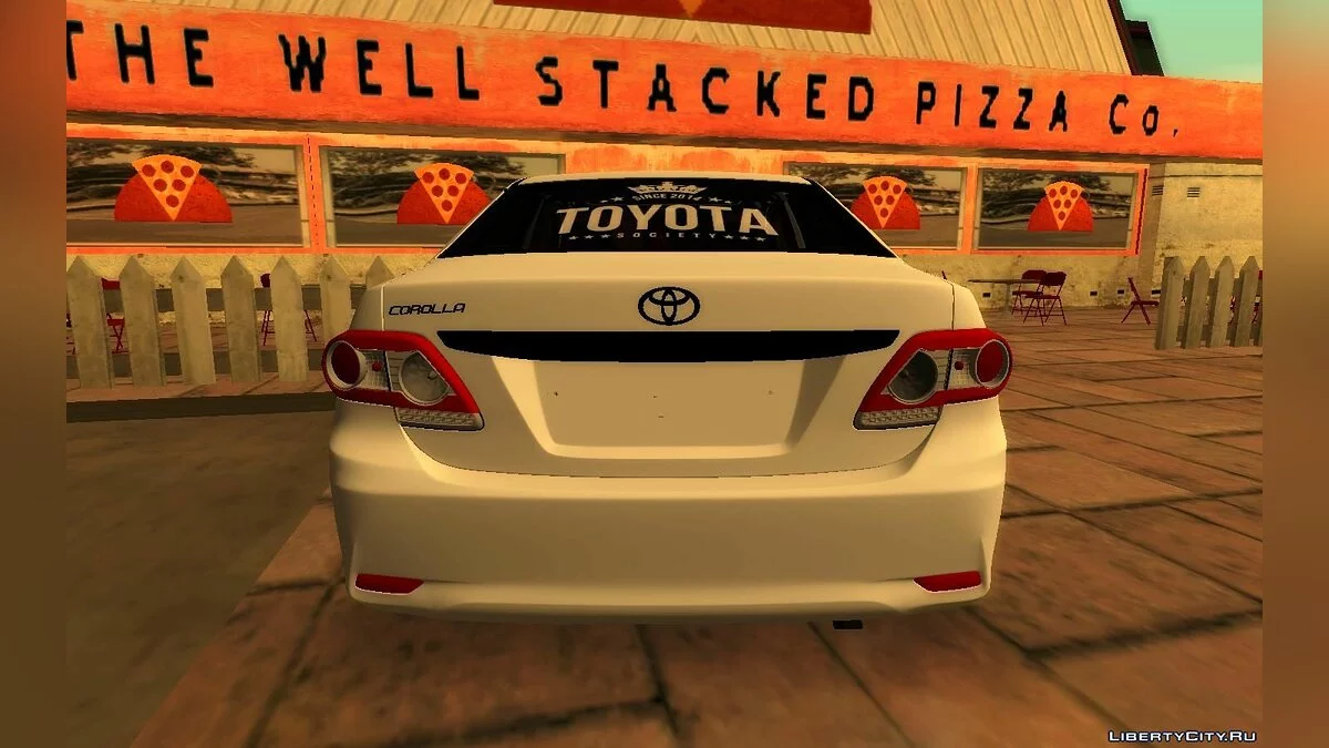 2011年丰田卡罗拉舒适版 / GTA San Andreas