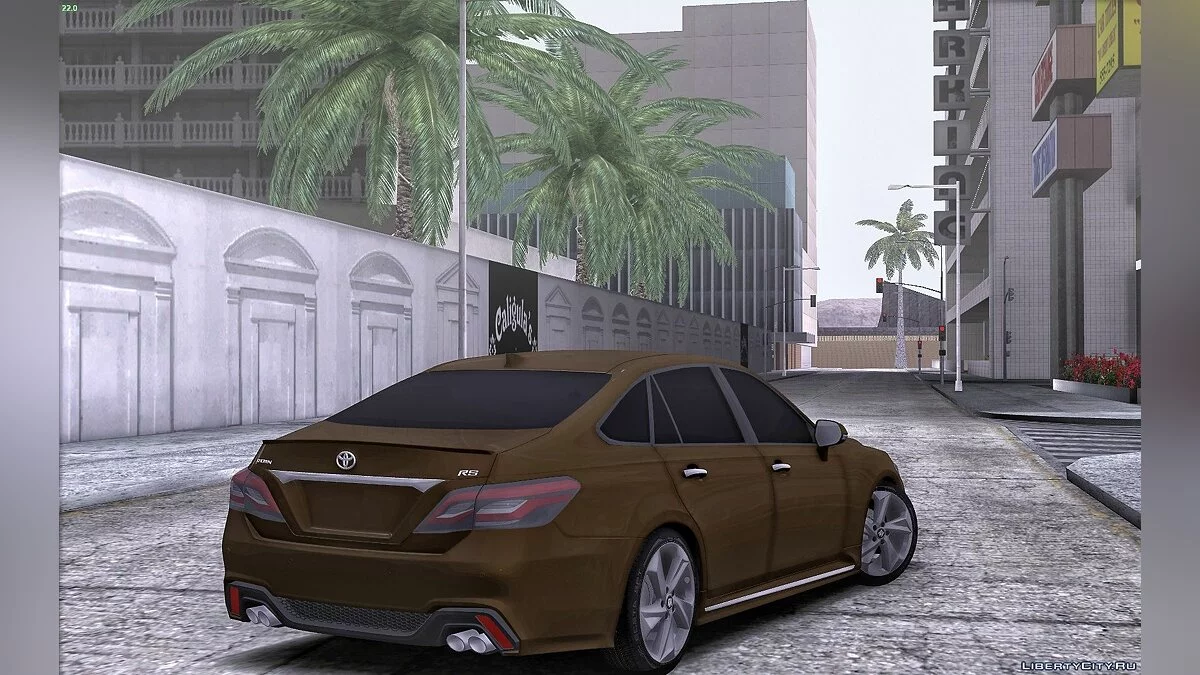 Toyota Crown RS Advance 2018 / GTA San Andreas