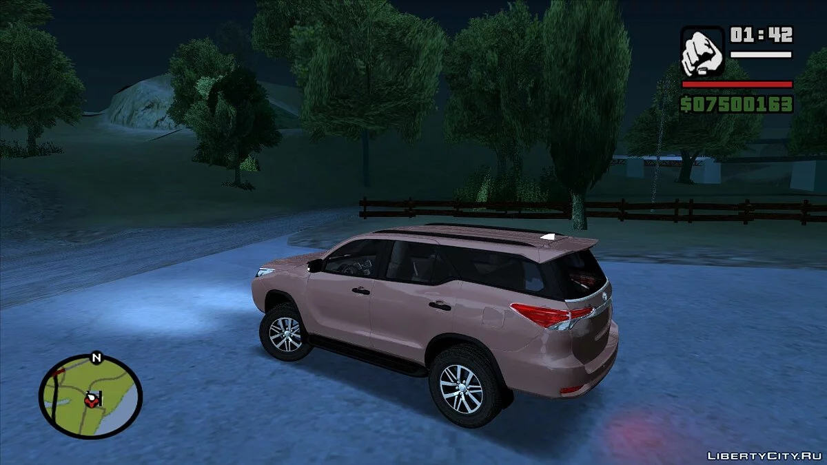 2017年丰田Hilux SW4 +Leve / GTA San Andreas