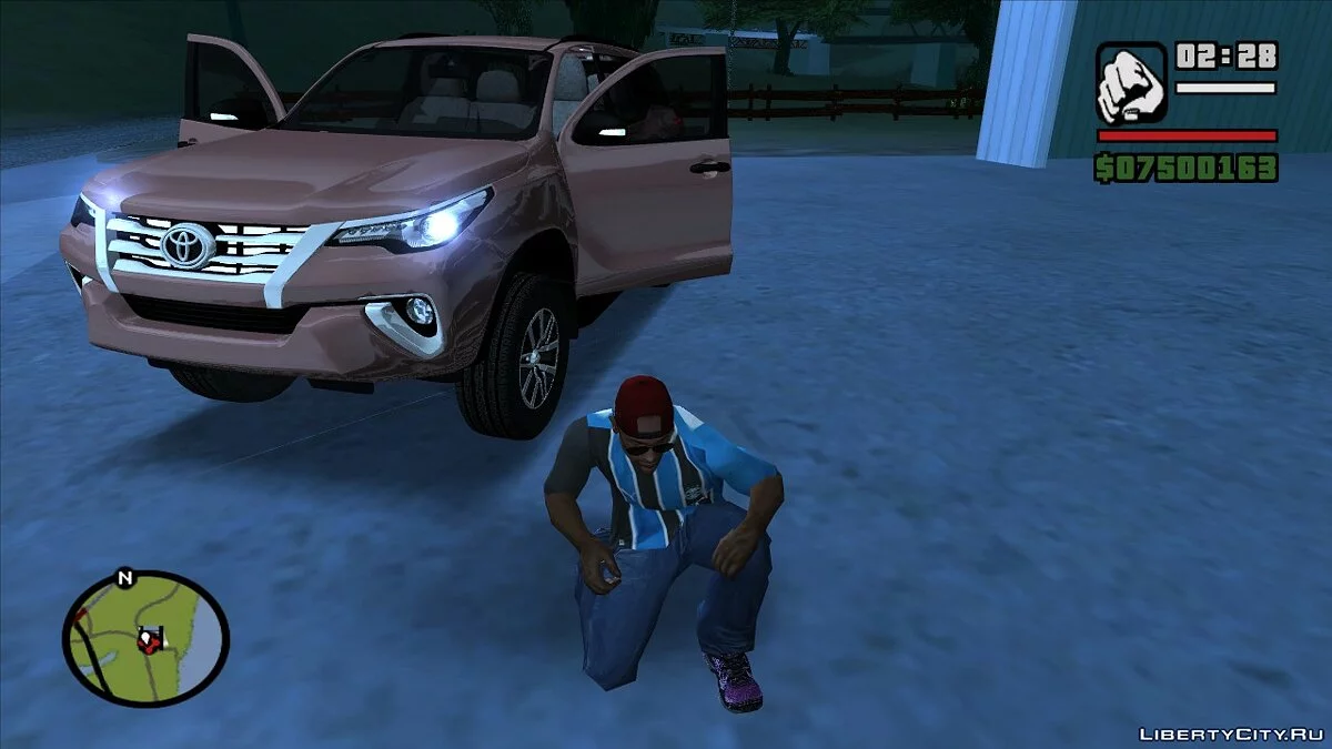 2017年丰田Hilux SW4 +Leve / GTA San Andreas