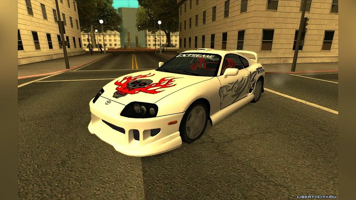 来自《极品飞车:最高通缉》的丰田Supra可调版 / GTA San Andreas