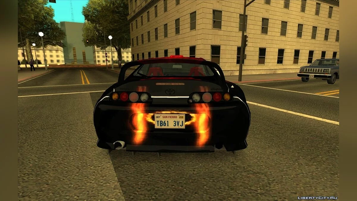 来自《极品飞车:最高通缉》的丰田Supra可调版 / GTA San Andreas