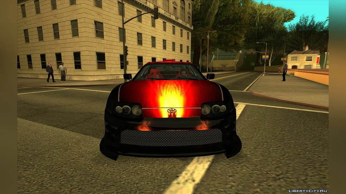 来自《极品飞车:最高通缉》的丰田Supra可调版 / GTA San Andreas