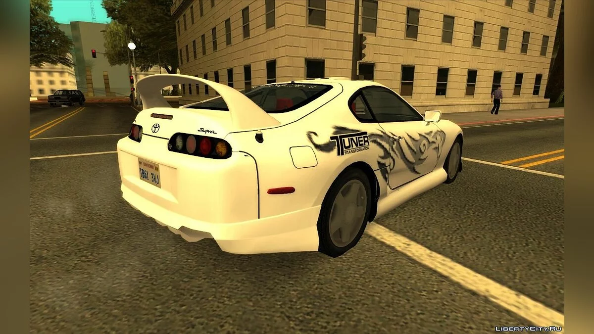 来自《极品飞车:最高通缉》的丰田Supra可调版 / GTA San Andreas