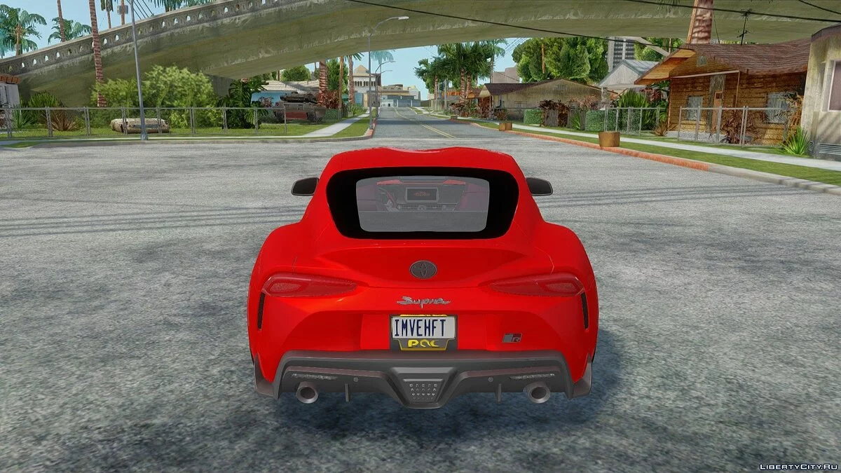 Toyota GR Supra 2020 / GTA San Andreas
