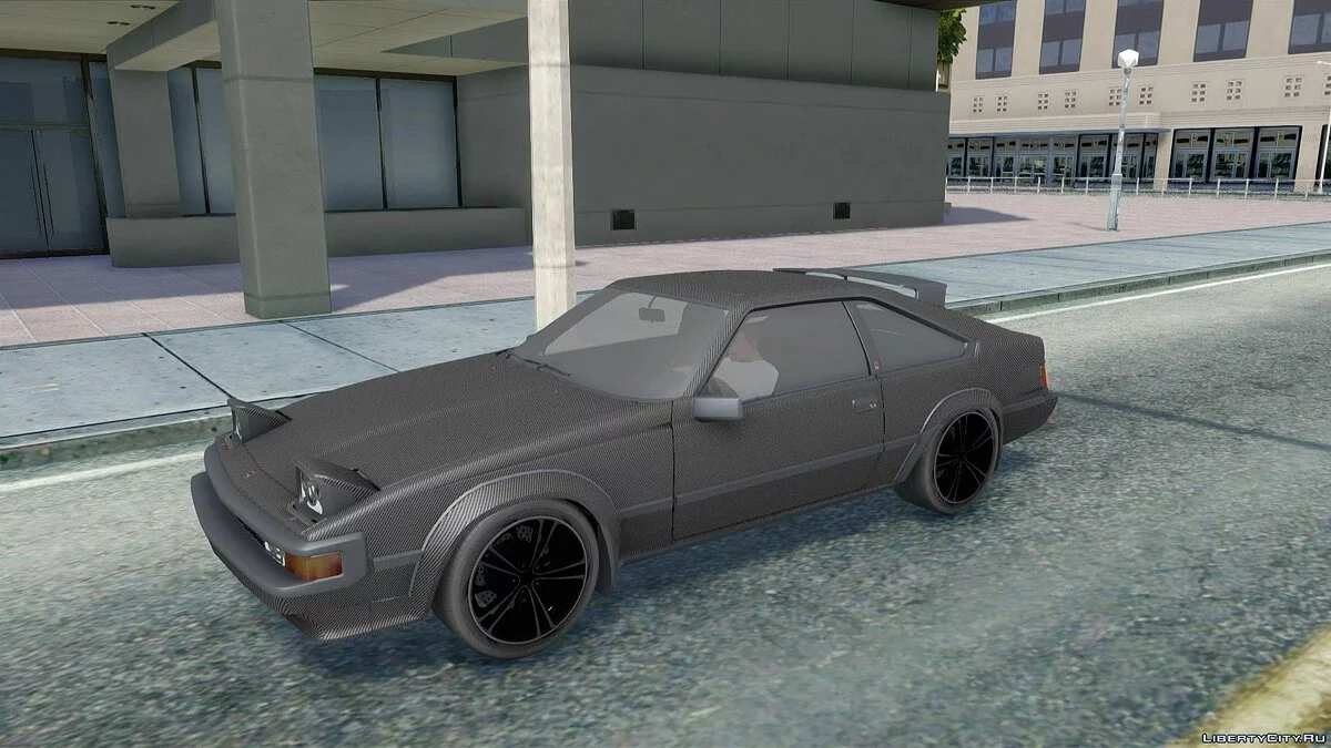1984 Toyota Celica Supra 2JZ-GTE Чорний Ревел / GTA San Andreas