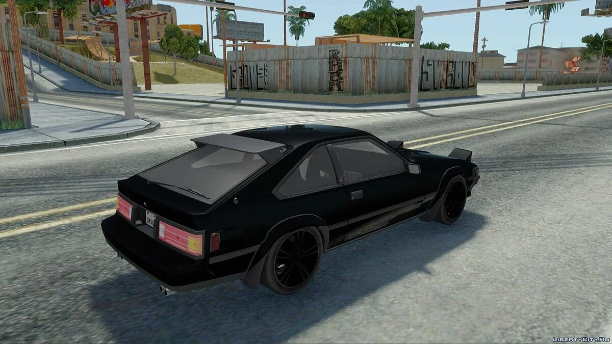 1984 Toyota Celica Supra 2JZ-GTE Чорний Ревел / GTA San Andreas