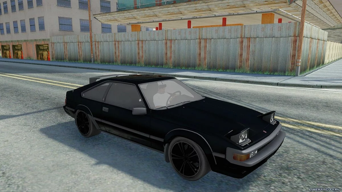 1984 Toyota Celica Supra 2JZ-GTE Чорний Ревел / GTA San Andreas