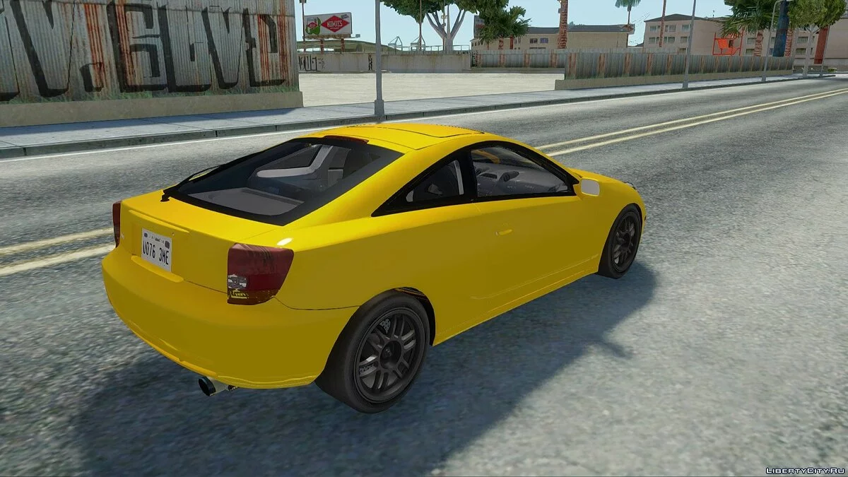 Toyota Celica 2JZ-GTE Black Revel / GTA San Andreas