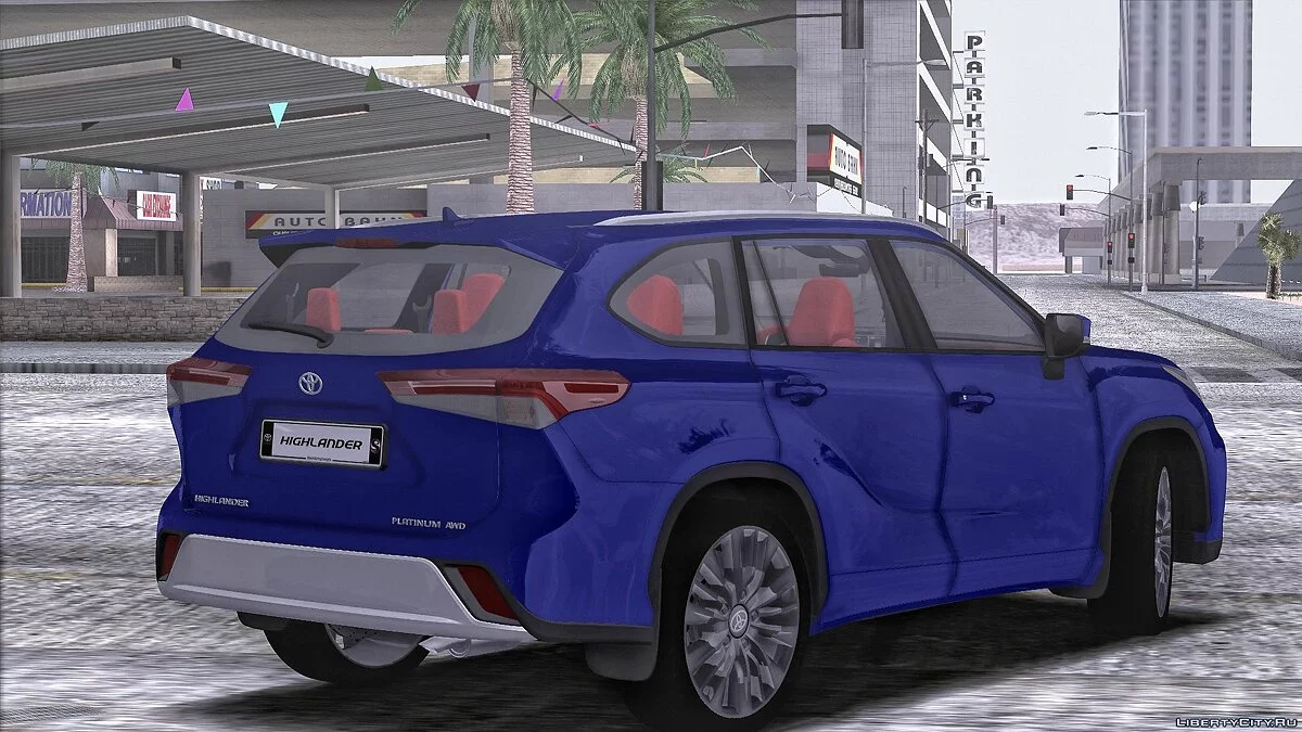 Toyota Highlander Platinum 2020 / GTA San Andreas