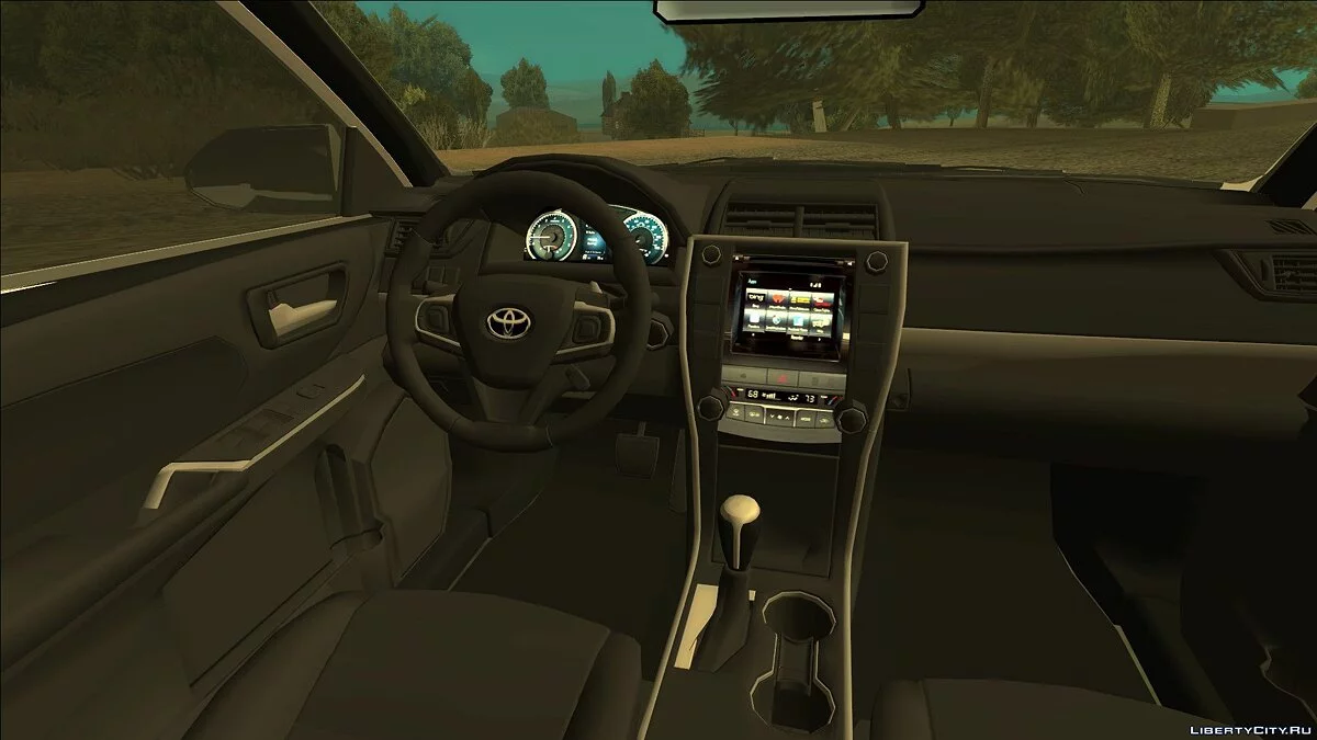 Toyota Camry XV55 en diseño de color «XTAXI» / GTA San Andreas