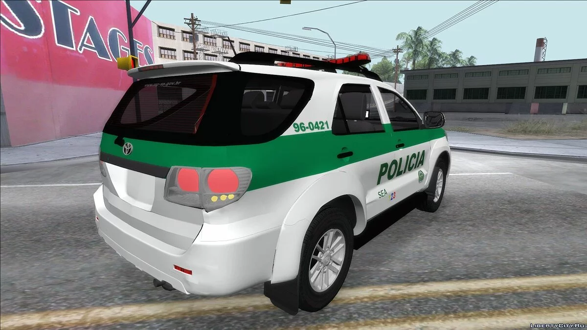 丰田 Fortuner Ponal 哥伦比亚 / GTA San Andreas