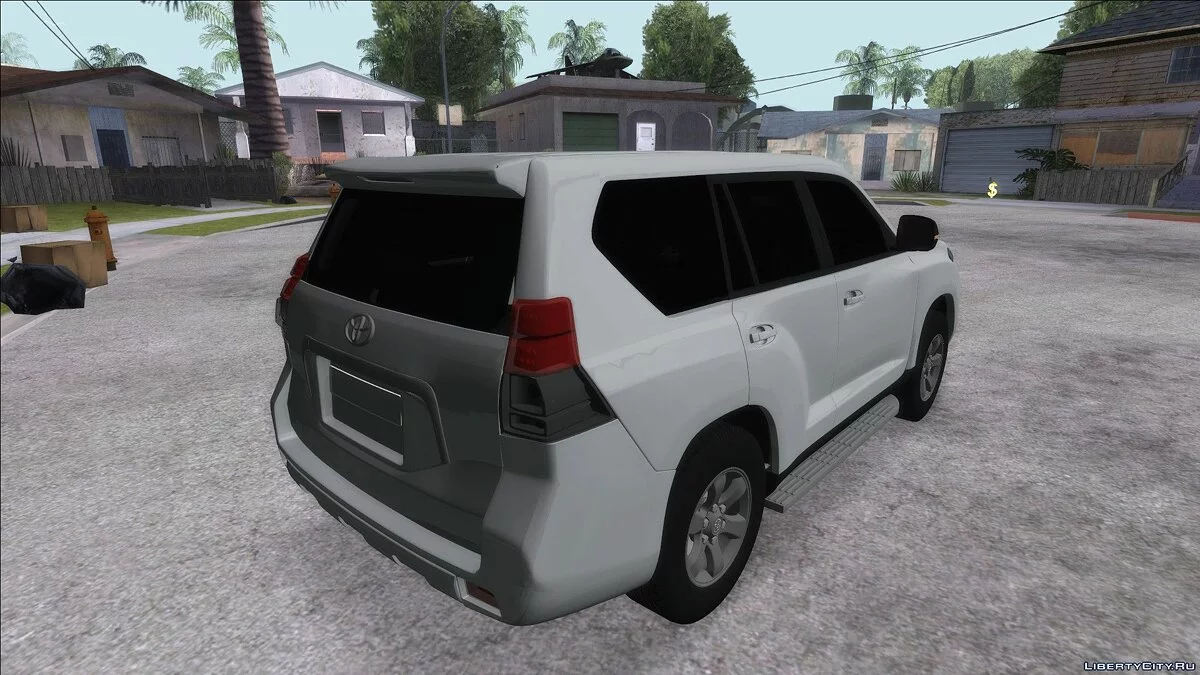 Toyota Land Cruiser Prado Abu-abu / GTA San Andreas