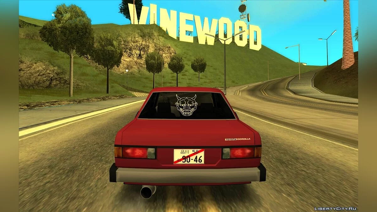 Тойота Королла KE70 / GTA San Andreas