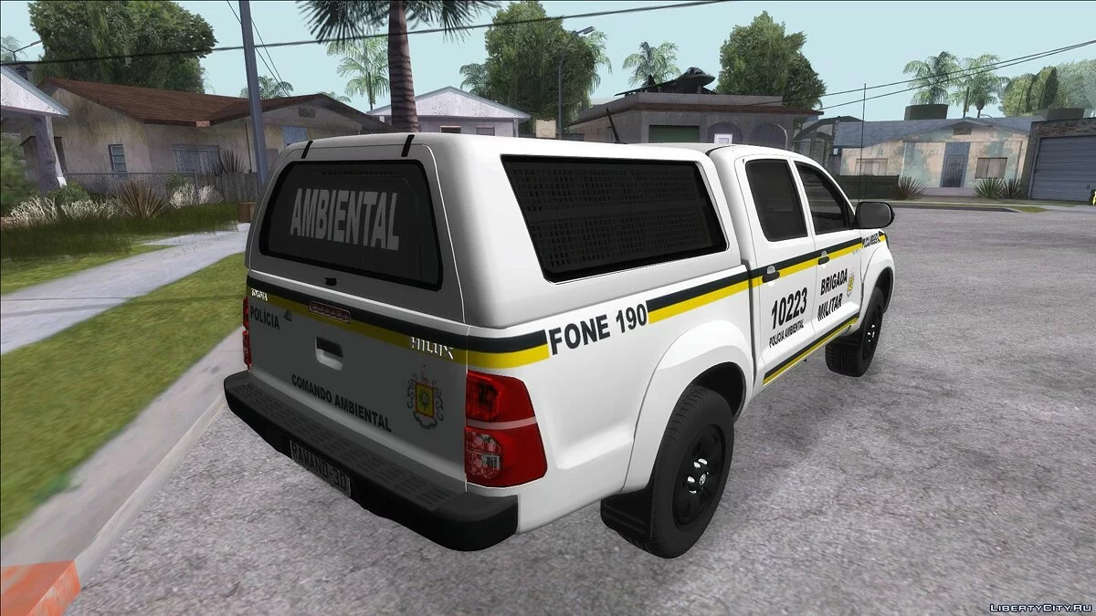 Toyota Hilux do Comando Ambiental / GTA San Andreas