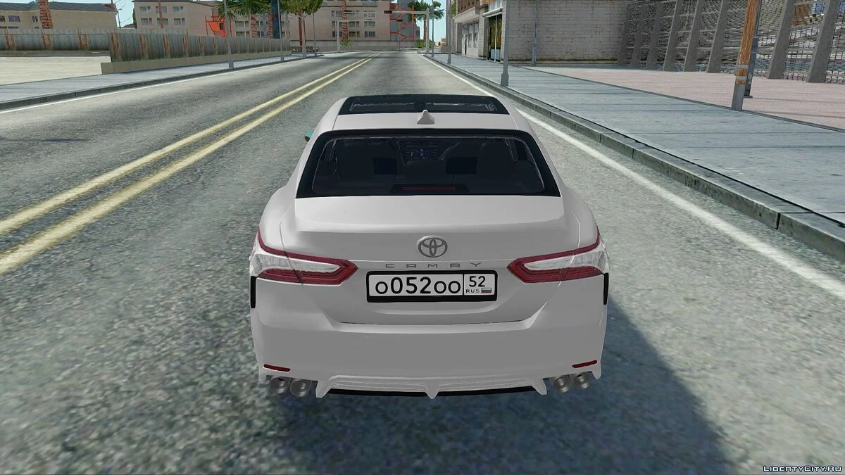 Toyota Camry XV70 2018 / GTA San Andreas