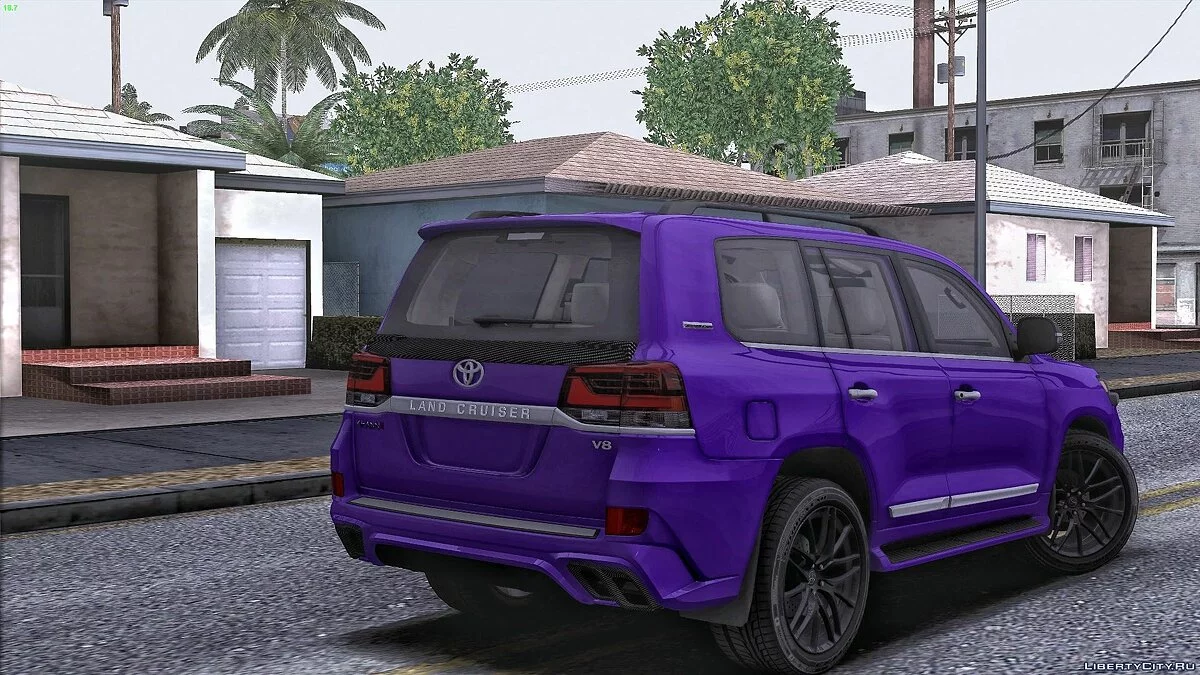 Toyota LC200 VER Khann III HRS / GTA San Andreas