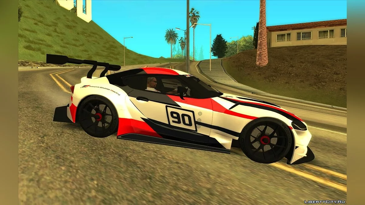 Toyota Supra A90 GR Racing / GTA San Andreas