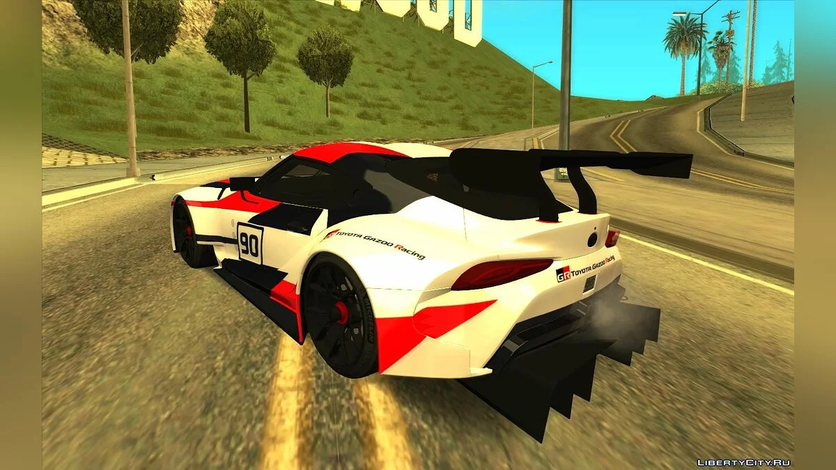 Toyota Supra A90 GR Racing / GTA San Andreas
