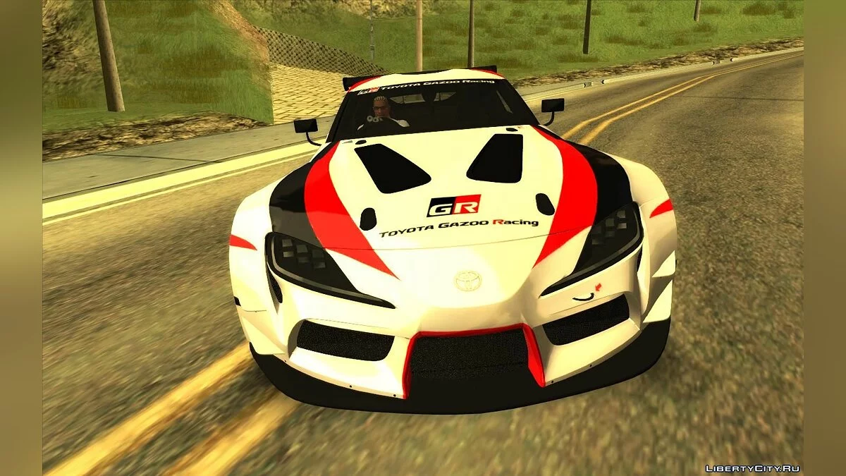Toyota Supra A90 GR Racing / GTA San Andreas