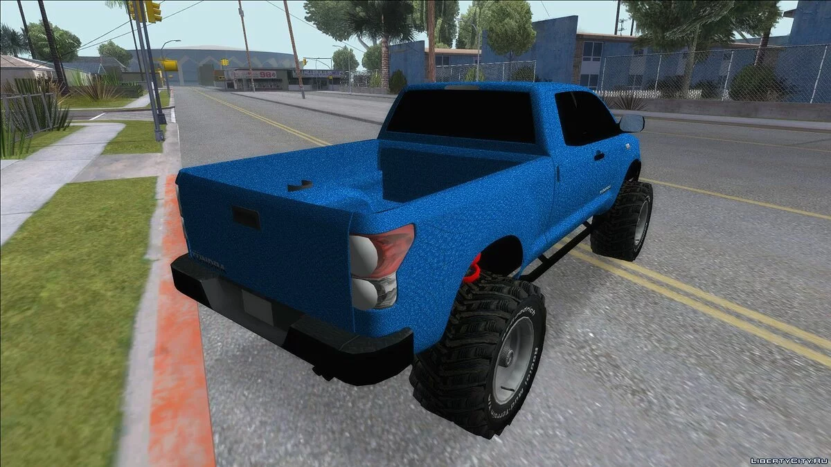 Toyota Tundra OFF Road Tuning Blue Star / GTA San Andreas