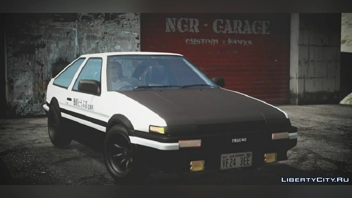 1983 Toyota Corolla Levin / Sprinter Trueno [AE86] / GTA San Andreas