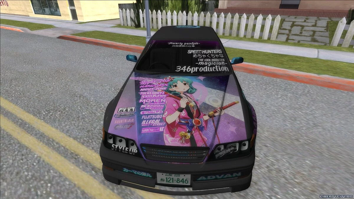 تويوتا مارك 2 مشروع ITASHA IDOLMASTER MATSURI / جي تي إيه سان أندرياس