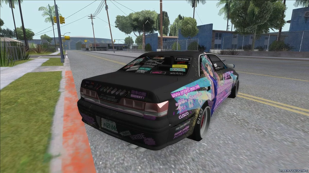 تويوتا مارك 2 مشروع ITASHA IDOLMASTER MATSURI / جي تي إيه سان أندرياس