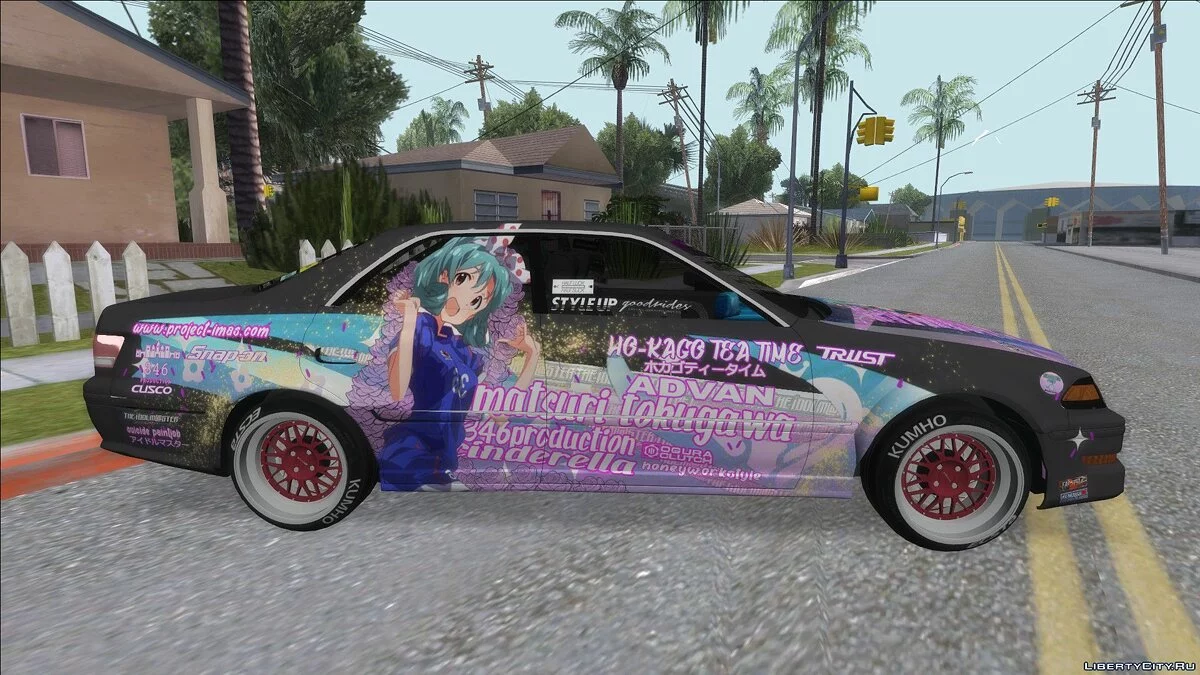 تويوتا مارك 2 مشروع ITASHA IDOLMASTER MATSURI / جي تي إيه سان أندرياس