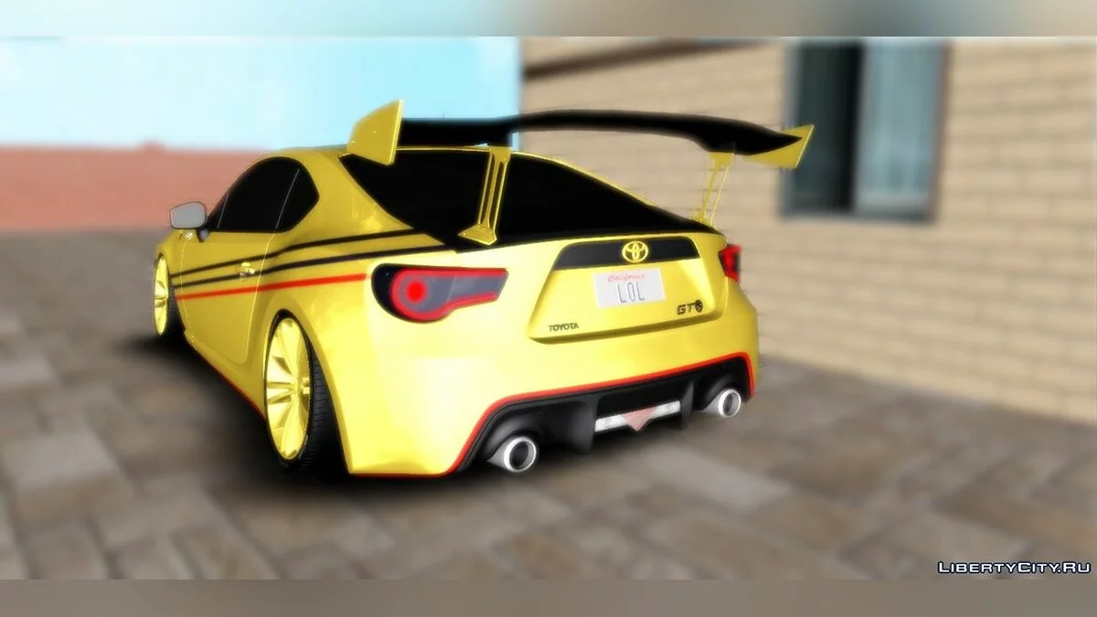Toyota GT86 Gold / GTA San Andreas