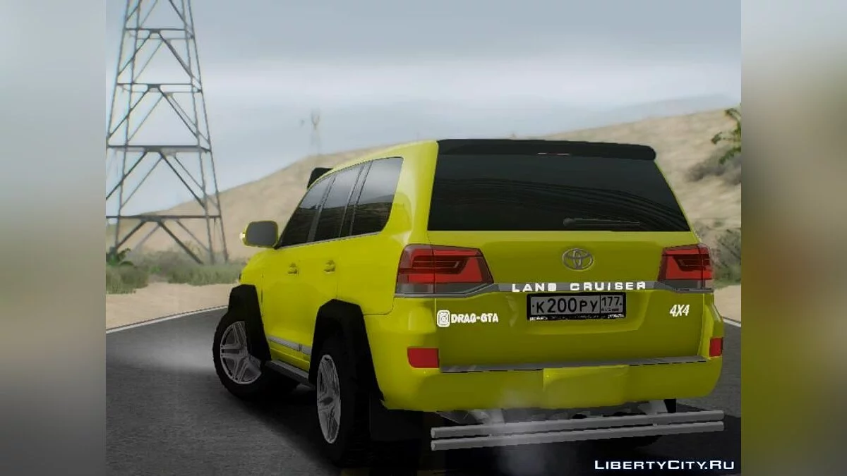 Toyota Land Cruiser 200 2016 4X4 / GTA San Andreas