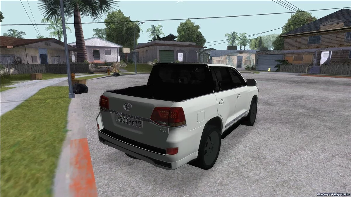Toyota Land Cruiser 200 2017 Пикап / GTA San Andreas