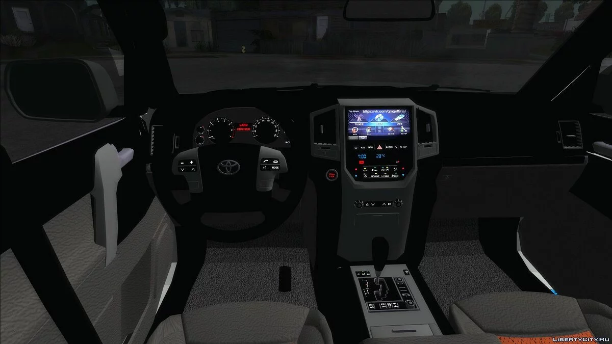 Toyota Land Cruiser 200 2017 Пикап / GTA San Andreas