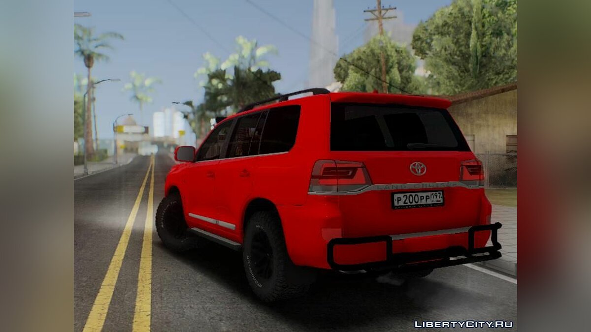 Toyota Land Cruiser 200 для GTA San Andreas