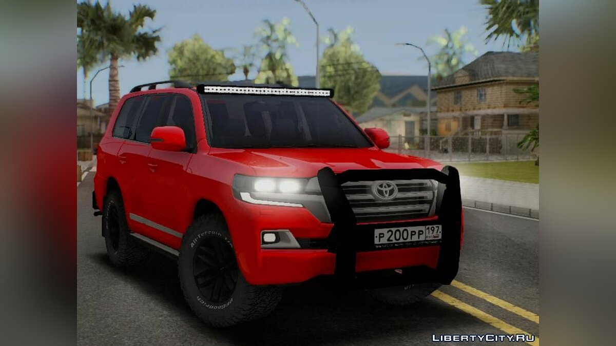 Toyota Land Cruiser 200 для GTA San Andreas