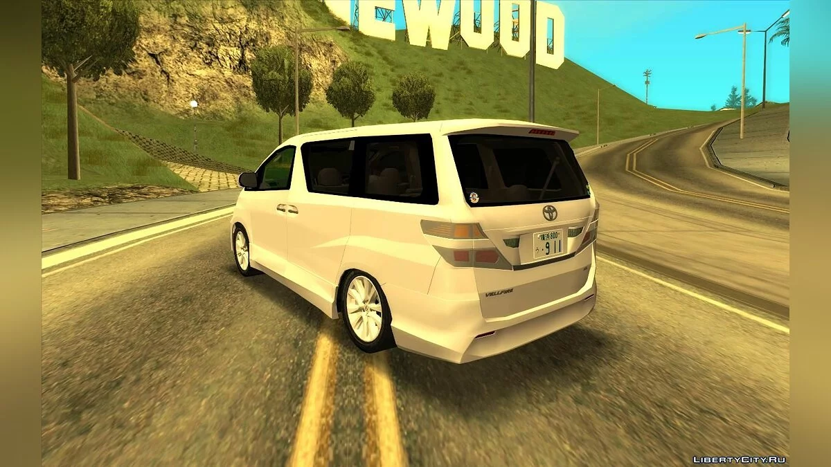 Toyota Vellfire  / GTA San Andreas