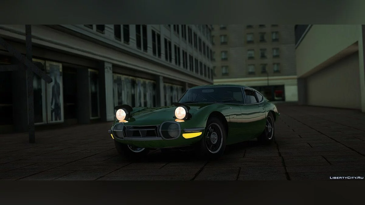 Toyota 2000GT (MF10) (Especificação EUA) 1967 1.1 / GTA San Andreas