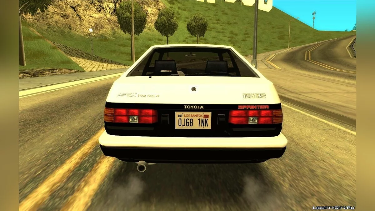 Toyota Trueno 1986 Apex AE86 - Initial D / GTA San Andreas